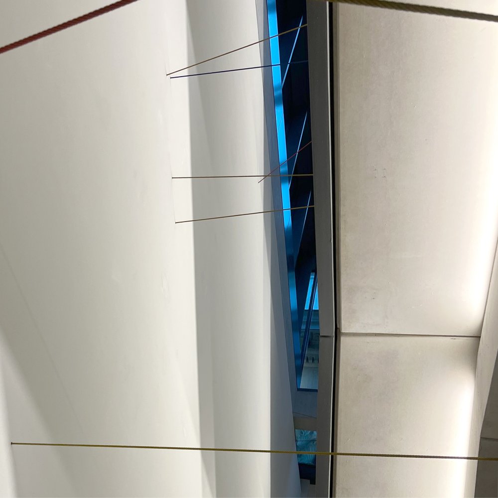 Stringfigures, steel, permanent, Österreichisches Parlament, 2023